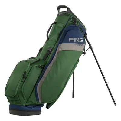 PING 2025 HOOFER 231 GOLF STAND CARRY BAG - GREEN / NAVY