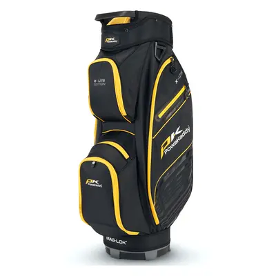 POWAKADDY X LITE GOLF CART BAG - BLACK / YELLOW