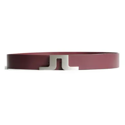 J.LINDEBERG BRIDGER LEATHER GOLF BELT - CABERNET - 90cm