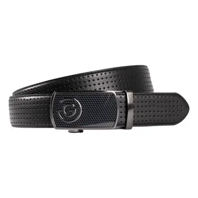 GALVIN GREEN WEST LEATHER GOLF BELT - BLACK