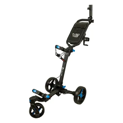 AXGLO TRI-360 V2 GOLF PUSH TROLLEY - BLACK / BLUE +FREE £39.99 ACCESSORY PACK