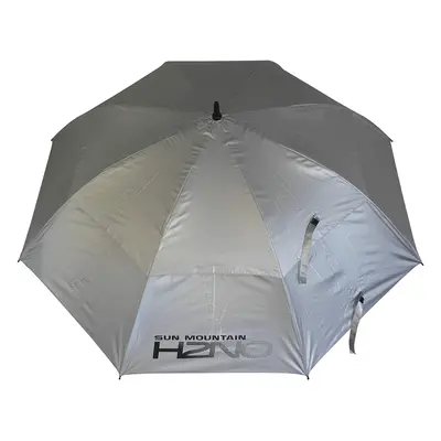 SUN MOUNTAIN H2NO DUAL CANOPY 68" UV UMBRELLA - SILVER