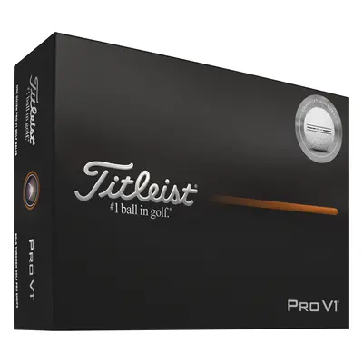 TITLEIST 2025 PRO V1 ENHANCED ALIGNMENT GOLF BALLS - WHITE - 1 Dozen