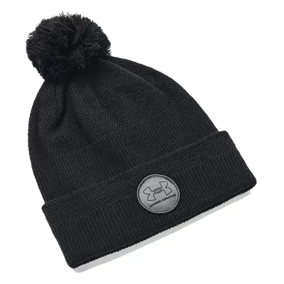 UNDER ARMOUR COLDGEAR INFRARED DRIVER POM BEANIE - BLACK