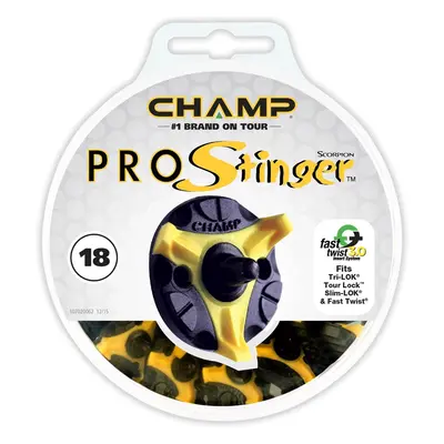 CHAMP STINGER PRO GOLF SPIKES - 18 PACK