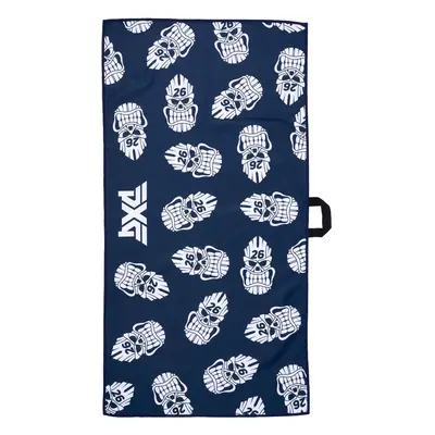 PXG 2025 DARKNESS TIKI SKULL PLAYERS GOLF TOWEL