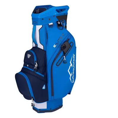 SUN MOUNTAIN 2025 E-LITE GOLF CART BAG - NAVY / BLUE / WHITE