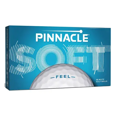 PINNACLE SOFT FEEL GOLF BALLS - WHITE 15 BALL PACK - 15 Ball Pack