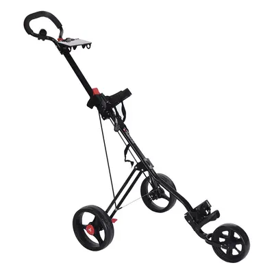 FASTFOLD FORCE GOLF PUSH TROLLEY - BLACK