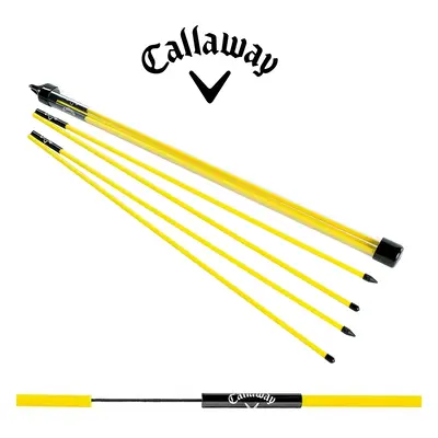 CALLAWAY GOLF ALIGNMENT STIX - 48'' FOLDING GOLF ALIGNMENT AID - PAIR X 2 STICKS