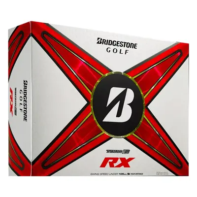 BRIDGESTONE TOUR B RX GOLF BALLS - WHITE - 1 Dozen