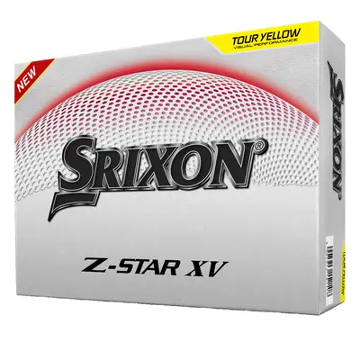 SRIXON 2025 Z-STAR XV GOLF BALLS - YELLOW - PREORDER LATE FEBRUARY - 1 Dozen