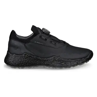 ECCO 2025 BIOM H5 LEATHER BOA LADIES GOLF SHOES - BLACK - EU 37