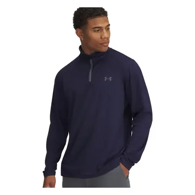 UNDER ARMOUR 2025 MATCHPLAY 1/4 ZIP GOLF PULLOVER - MIDNIGHT NAVY - M