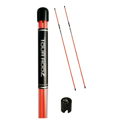 LONGRIDGE RODZ GOLF ALIGNMENT STICKS X 2 - ORANGE