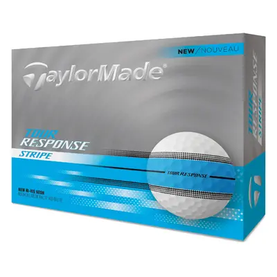 TAYLORMADE 2025 TOUR RESPONSE STRIPE GOLF BALLS - BLUE - 1 Dozen