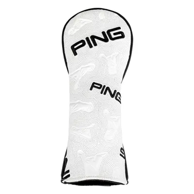 PING 2025 ICON GOLF FAIRWAY HEADCOVER - WHITE