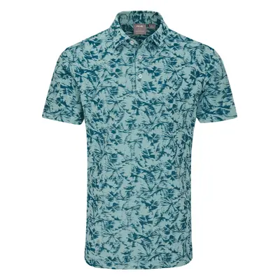 PING 2025 DIEGO GOLF POLO SHIRT - MISTY GREEN MULTI - M