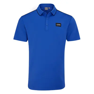 PING 2025 CORBY GOLF POLO SHIRT - ULTRA BLUE - M