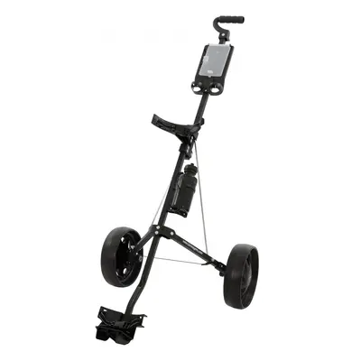 BEN SAYERS 2 WHEEL COMPACT GOLF TROLLEY - BLACK