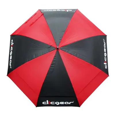 CLICGEAR 68" VENTED TOUR GOLF UMBRELLA - BLACK / RED