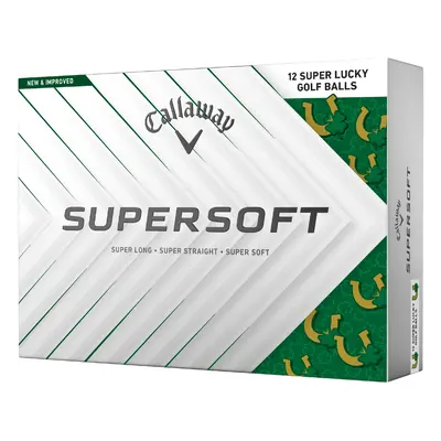 CALLAWAY 2025 SUPERSOFT LUCKY GOLF BALLS - LIMITED EDITION - 1 Dozen