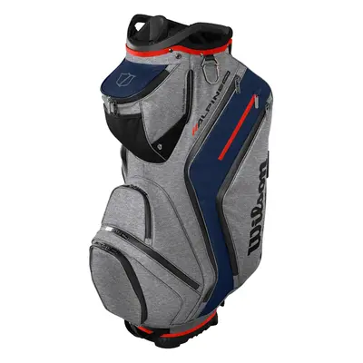 WILSON 2025 ALPINE DRY GOLF CART BAG - NAVY / GREY / RED