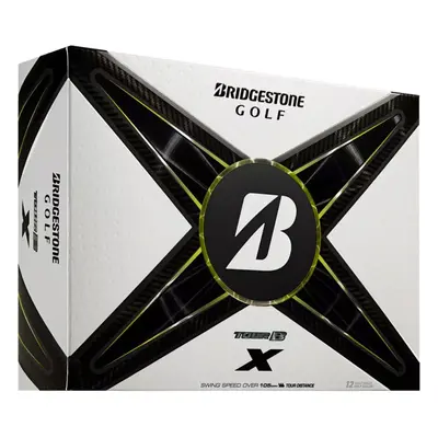 BRIDGESTONE TOUR B X GOLF BALLS - WHITE - 1 Dozen