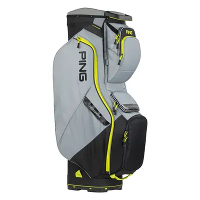 PING TRAVERSE 214 GOLF CART BAG - BLACK / IRON / NEON