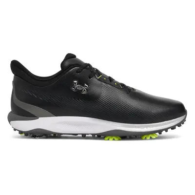 UNDER ARMOUR 2025 DRIVE FADE GOLF SHOES - BLACK / METALLIC SILVER - 7 UK