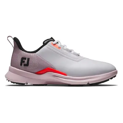 FOOTJOY 2025 FUEL LADIES 90884 GOLF SHOES - WHITE / PINK / CORAL - 5 UK