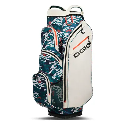 OGIO 2025 ALL ELEMENTS SILENCER GOLF CART BAG - WAVE CAMO