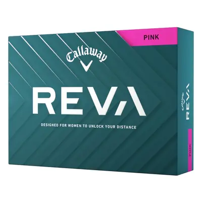 CALLAWAY 2025 REVA GOLF BALLS - PINK - 1 Dozen