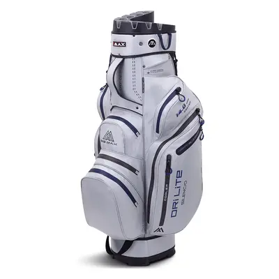 BIG MAX DRILITE SILENCIO 2 GOLF CART TROLLEY BAG - SILVER / NAVY