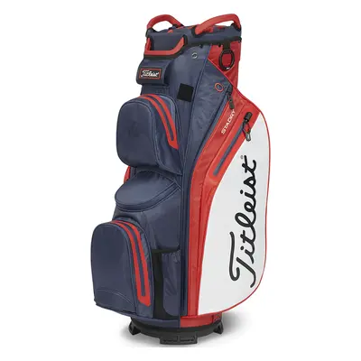 TITLEIST STADRY 14 GOLF CART BAG – NAVY / RED / WHITE