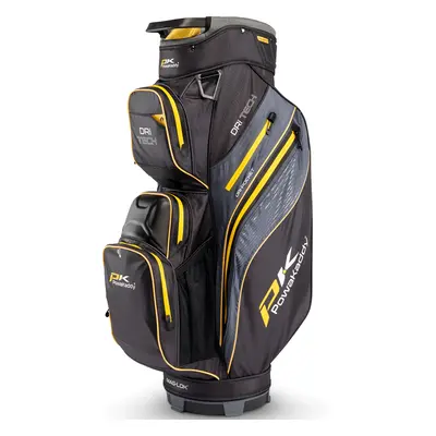 POWAKADDY 2025 DRI-TECH GOLF CART BAG - BLACK / YELLOW - PREORDER LATE FEBRUARY