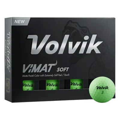 VOLVIK VIMAT SOFT GOLF BALLS - GREEN