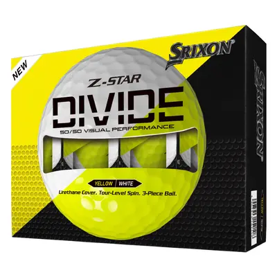 SRIXON 2025 Z-STAR DIVIDE GOLF BALLS - 1 Dozen