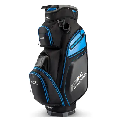 POWAKADDY 2025 EDGE GOLF CART BAG - BLACK / BLUE - PREORDER LATE FEBRUARY