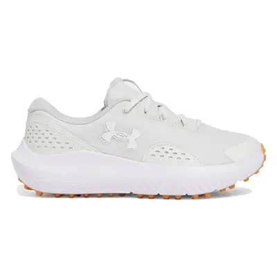 UNDER ARMOUR 2025 LADIES SURGE GOLF SHOES – WHITE CLAY / WHITE - 4.5 UK