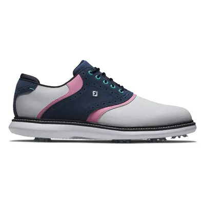 FOOTJOY 2025 TRADITIONS ENERGY 57959 GOLF SHOES - WHITE / NAVY / PINK - 7 UK