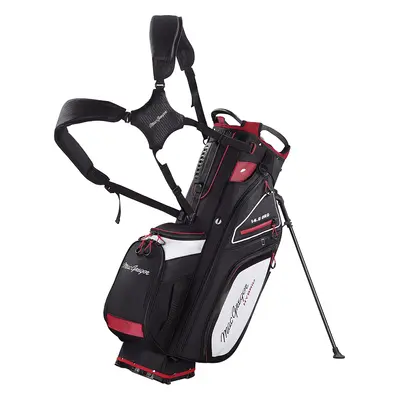 MACGREGOR PARAMOUNT HYBRID 14 GOLF STAND BAG - BLACK / RED