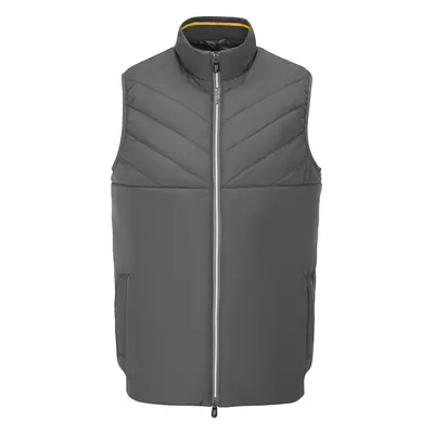 OSCAR JACOBSON 2025 LYTTELTON GOLF GILET - PEWTER - M