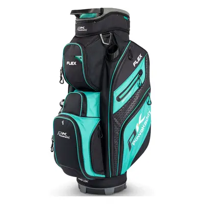 PowaKaddy Flex Golf Cart Bag 2025 - Black/Teal