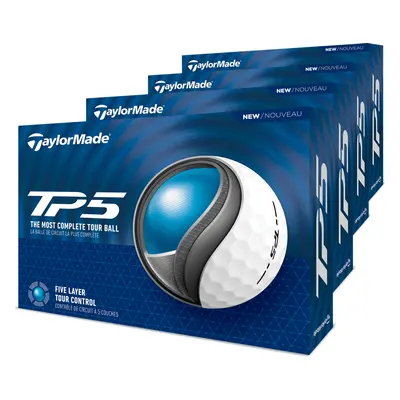 TAYLORMADE TP5 GOLF BALLS - PERSONALISED 4 FOR 3