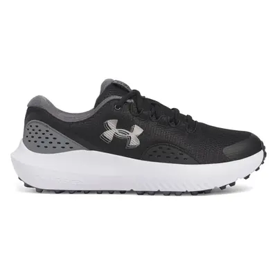 UNDER ARMOUR 2025 SURGE GOLF SHOES – BLACK / CASTLEROCK / METALLIC GUNMETAL - 7 UK