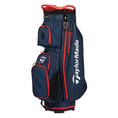 TAYLORMADE PRO GOLF CART BAG - NAVY / RED