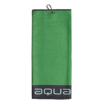 BIG MAX AQUA TOUR TRI FOLD TOWEL - LIME / CHARCOAL