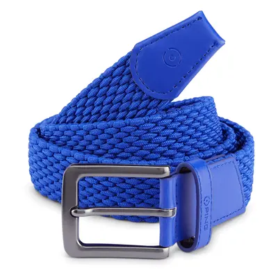 PING 2025 STRETCH WEBBING GOLF BELT - ULTRA BLUE - L/XL