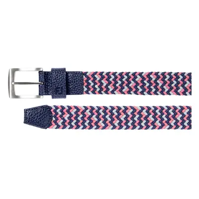 FOOTJOY 2025 BRAIDED GOLF BELT 69569 - DARK DENIM / PINK LEMONADE / SKYWAY - Regular / 32"-35"